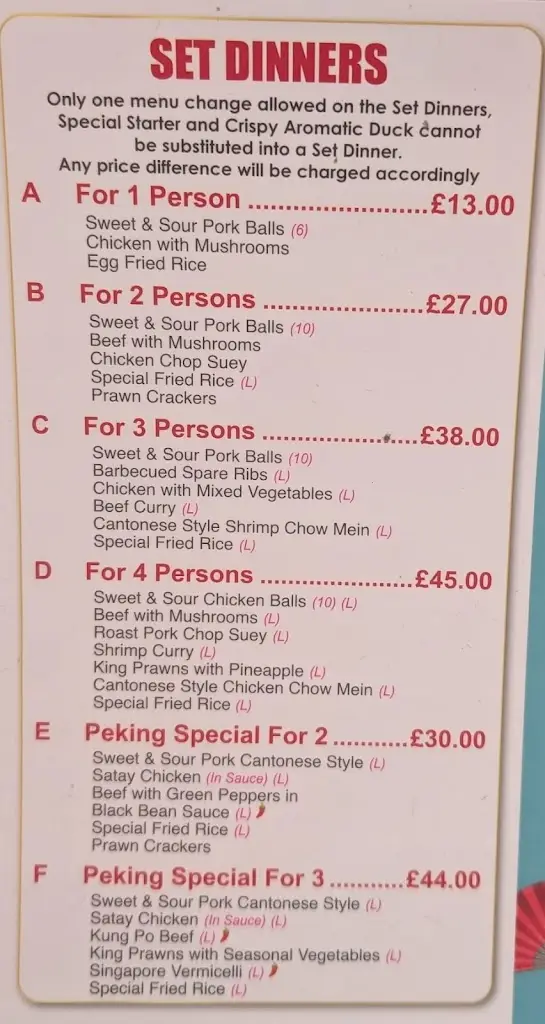 Menu_New Dragon_Birchington-on-Sea_image_4