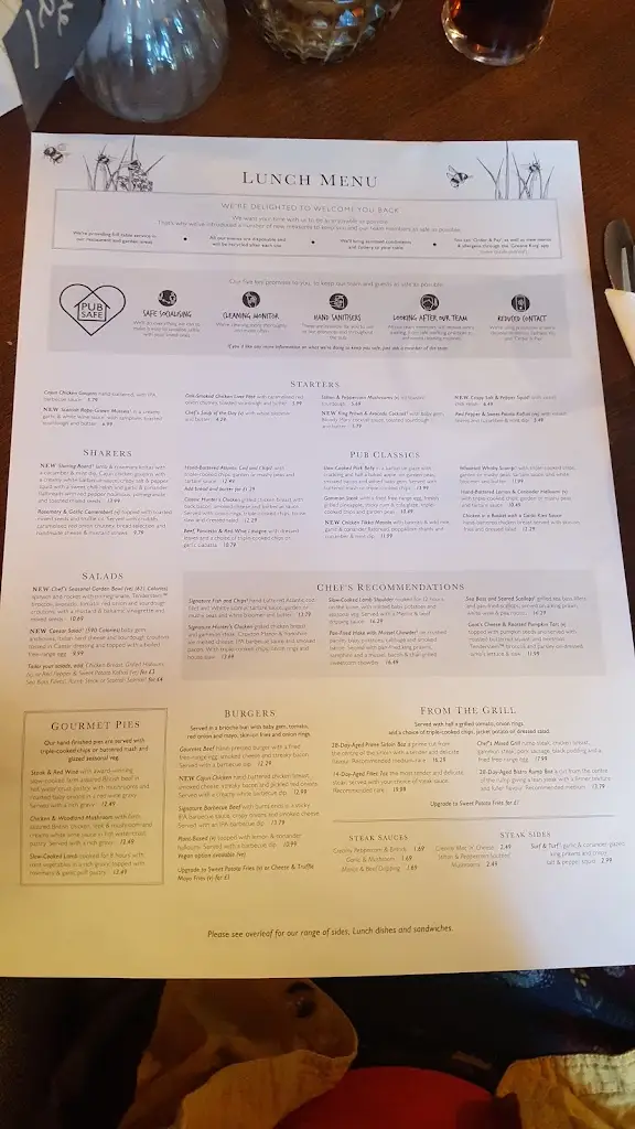 Menu_Maenllwyd Inn Rudry_Machen_image_3