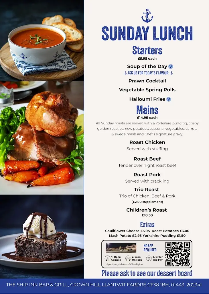 Menu_The Ship Inn_Llantwit Fardre_image_1