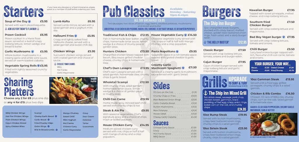 Menu_The Ship Inn_Llantwit Fardre_image_2