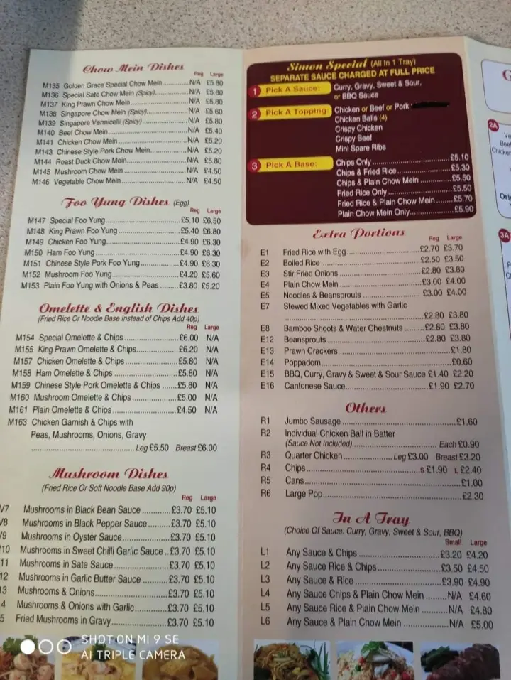 Menu_Golden Grace_Llantwit Fardre_image_4
