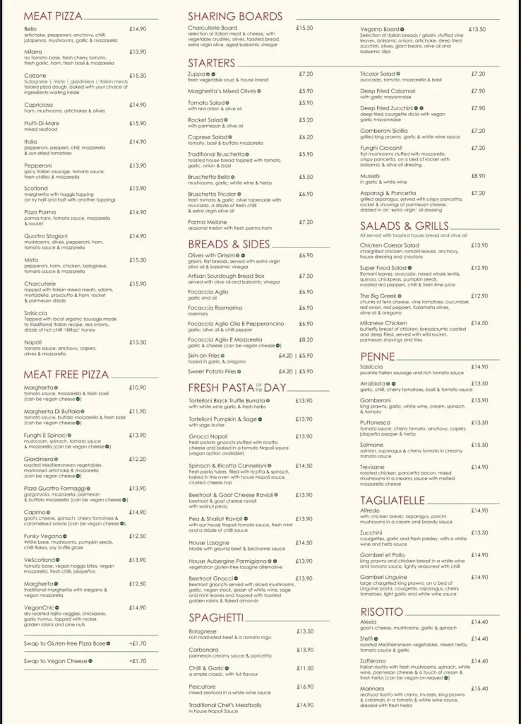 Menu_BELLO's Restaurant & Pizzeria_Birchington-on-Sea_immagine_1