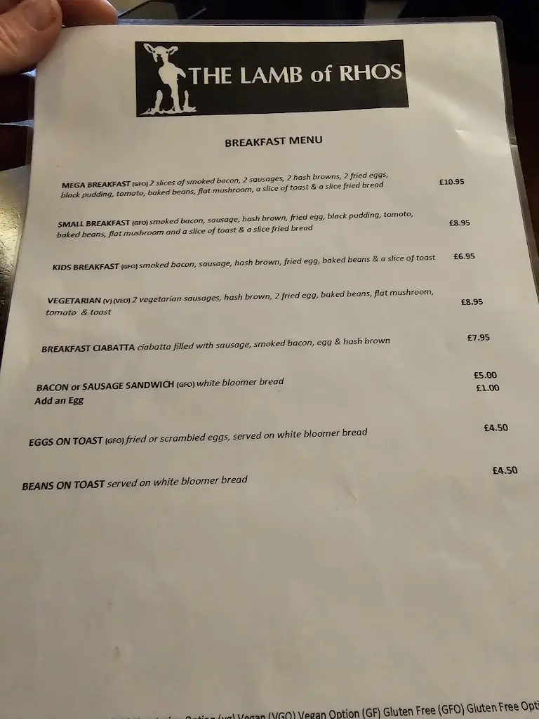 Menu_The Lamb Of Rhos_Llandysul_image_2