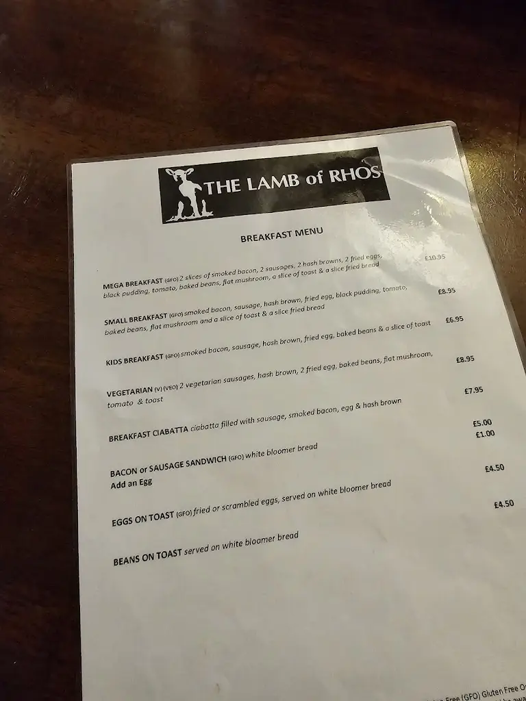 Menu_The Lamb Of Rhos_Llandysul_image_4