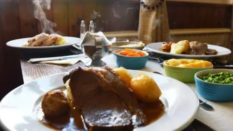 Tafarn Gwarcefel Arms restaurant in Llandysul