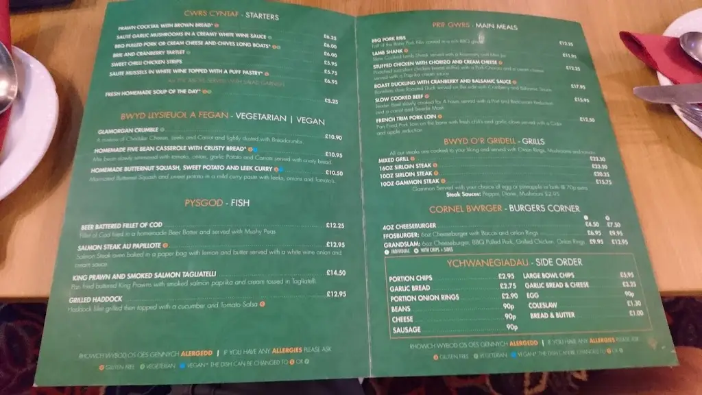 Menu_Ffostrasol Arms_Llandysul_image_1