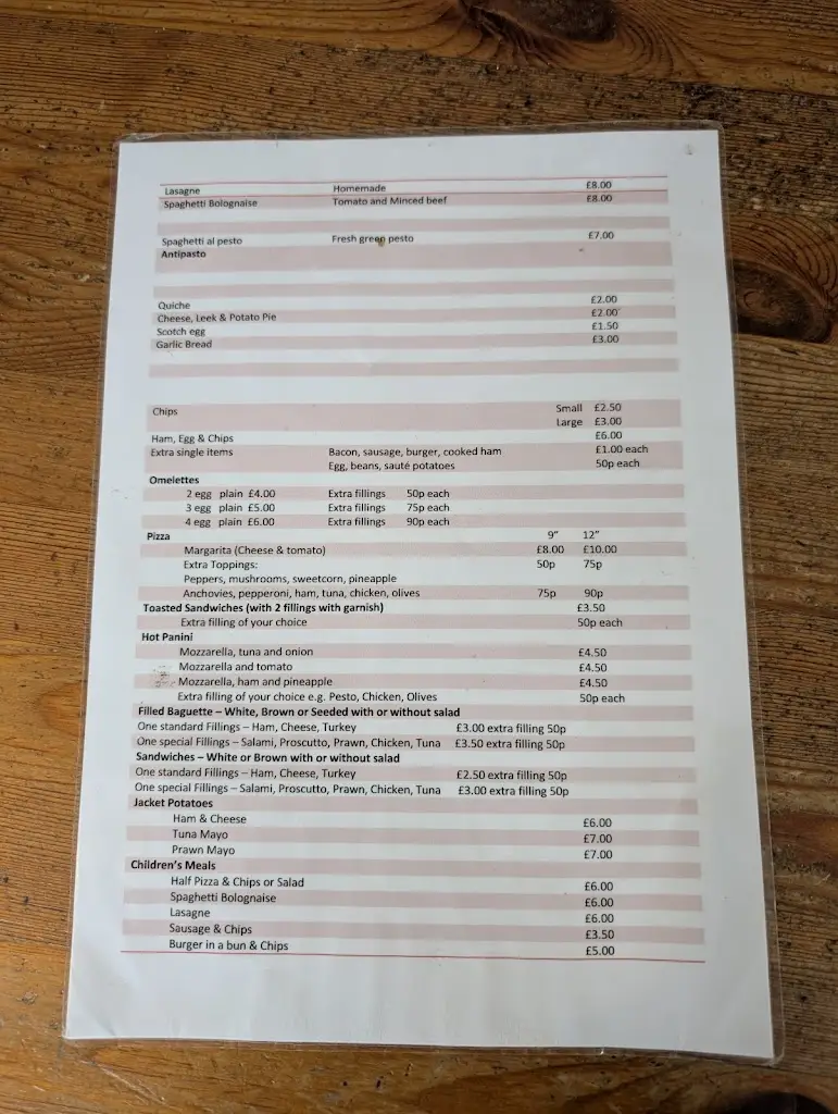 Menu_Buon Appetito_Llandysul_image_2