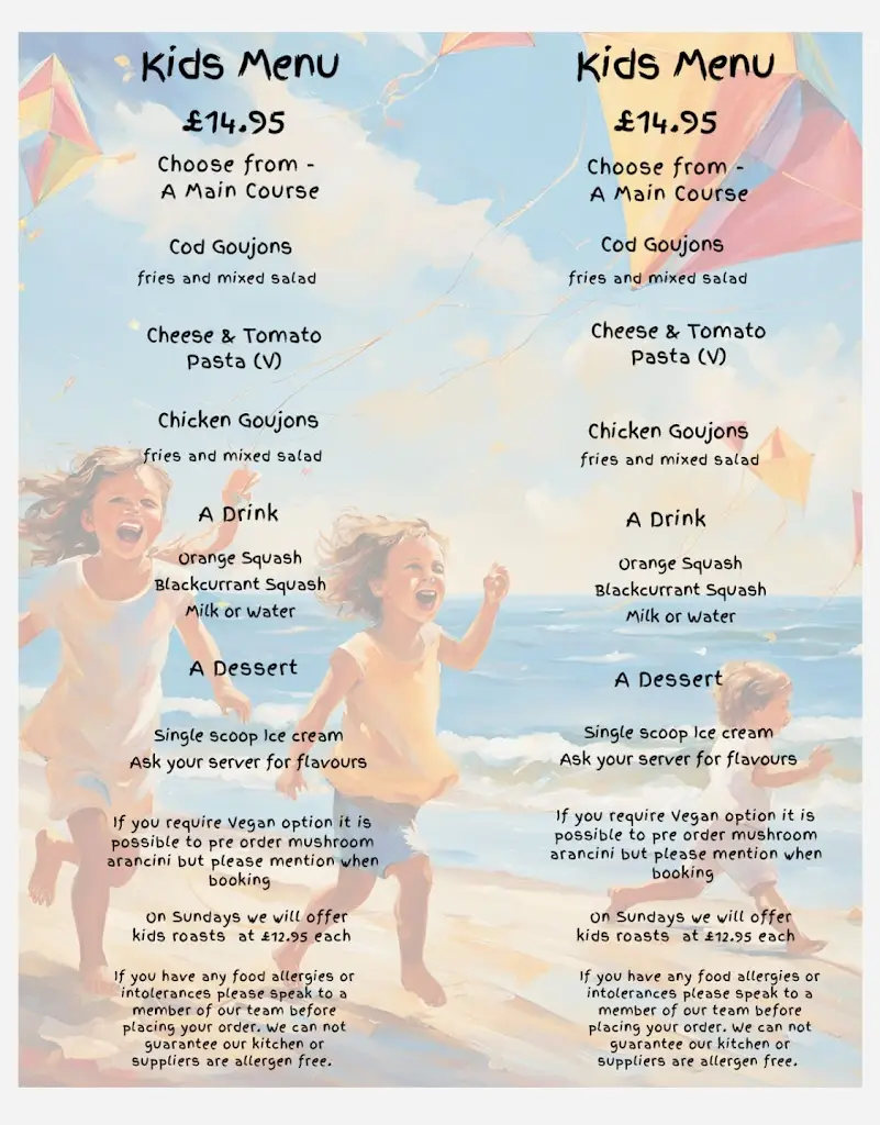 Menü_Finbar's of West Bay_Birchington-on-Sea_Bild_3