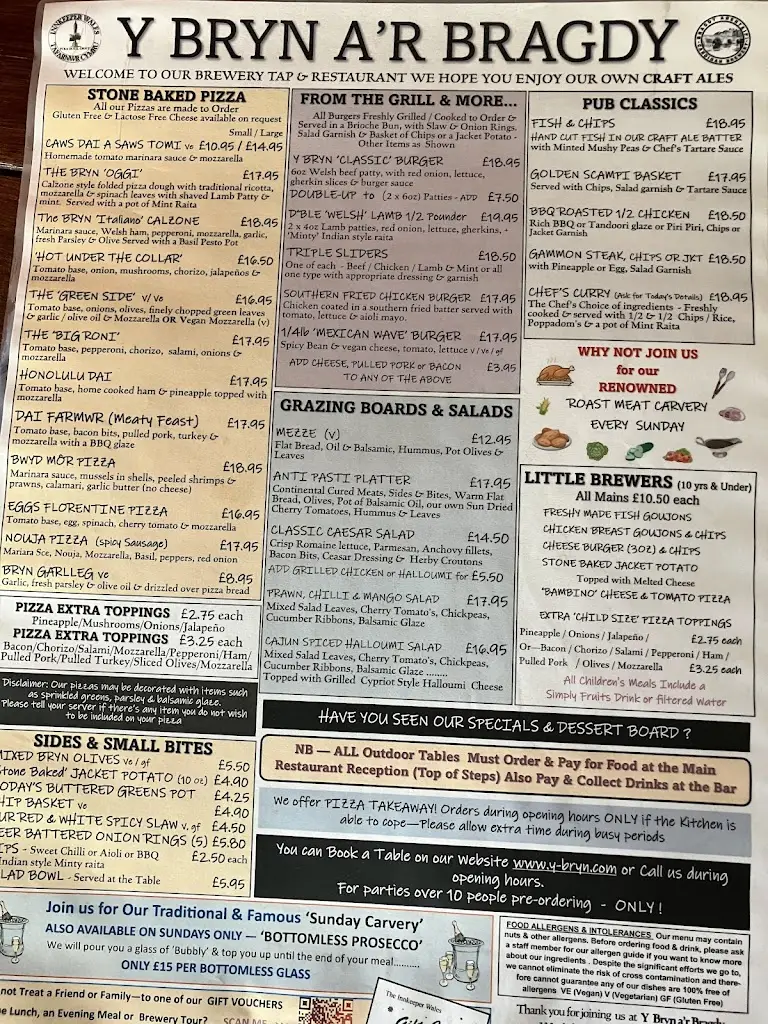 Menu_Y Bryn a'r Bragdy_Llandysul_image_2