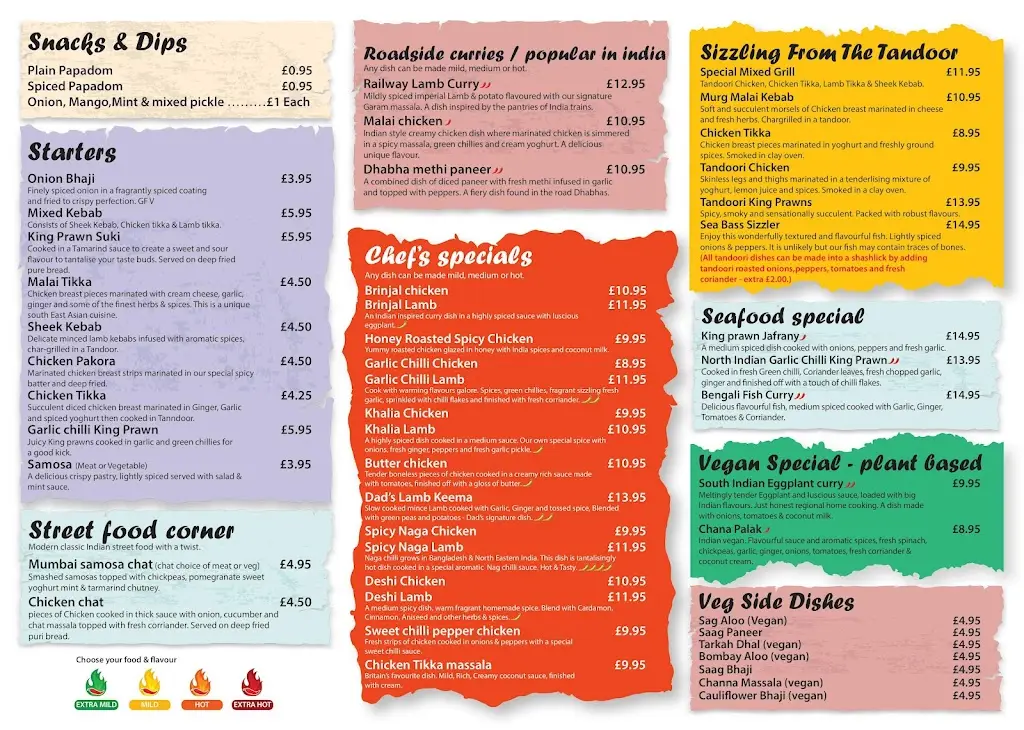 Menü_Spice Island Menai Bridge_Menai Bridge_Bild_1