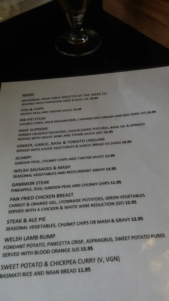 Menü_The Gazelle Hotel_Menai Bridge_Bild_3