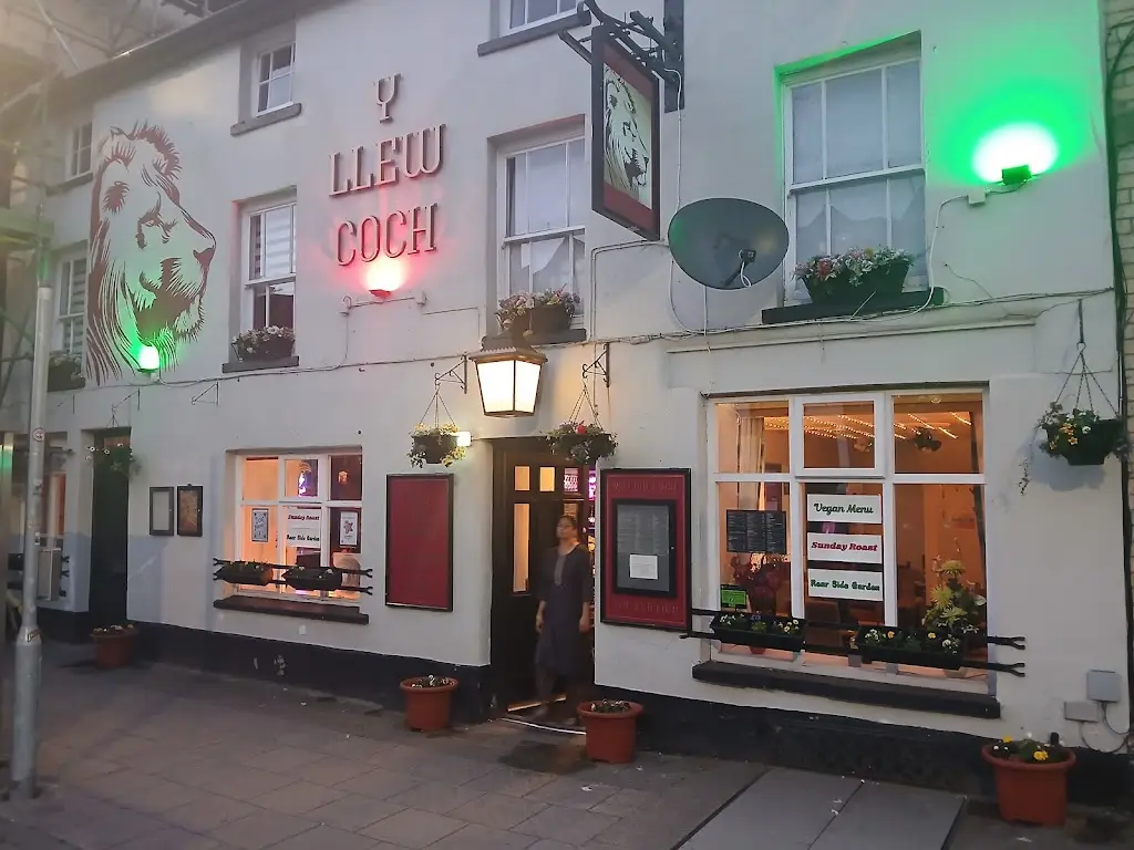 Y Llew Coch (Red Lion) Machynlleth restaurante en Machynlleth