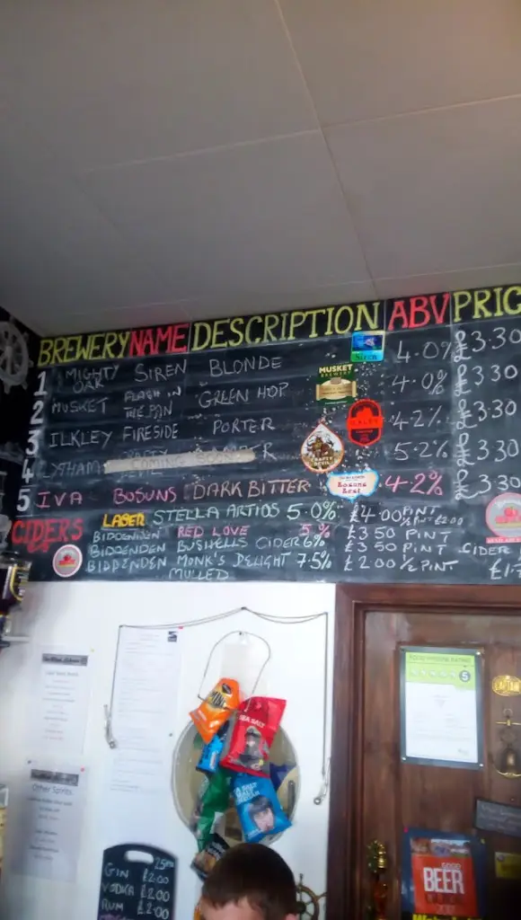 Menu_The Wheel Alehouse_Birchington-on-Sea_image_1