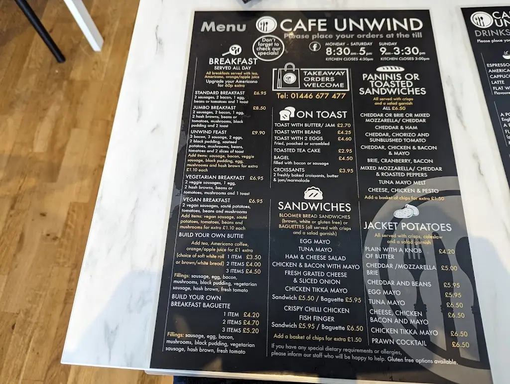 Menu_Cafe Unwind_Llantwit Major_image_3