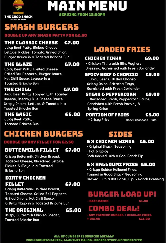 Menu_The Good Shack_Llantwit Major_image_2
