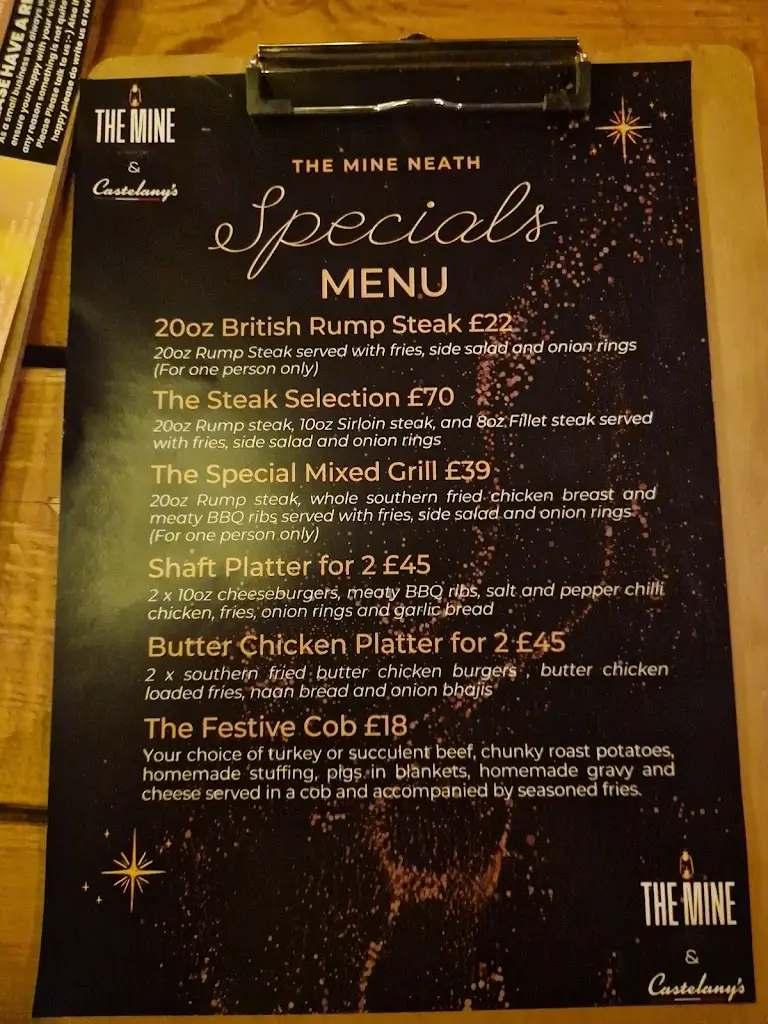 Menu_The Mine Neath Town_Neath_immagine_3