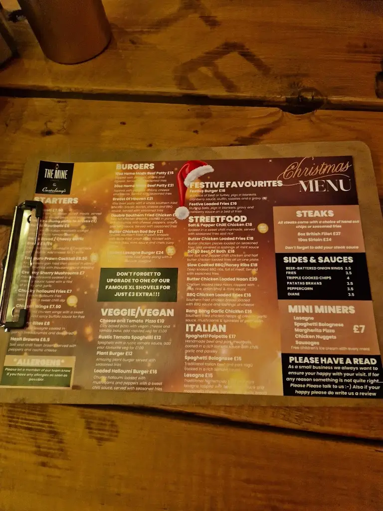 Menu_The Mine Neath Town_Neath_immagine_4