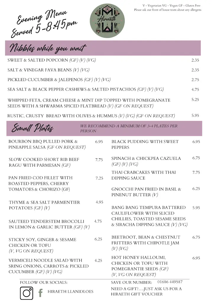 Menu_Hiraeth_Llanidloes_image_3