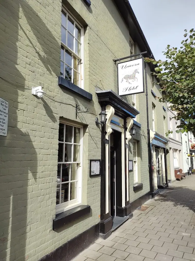 The Unicorn Hotel restaurante en Llanidloes