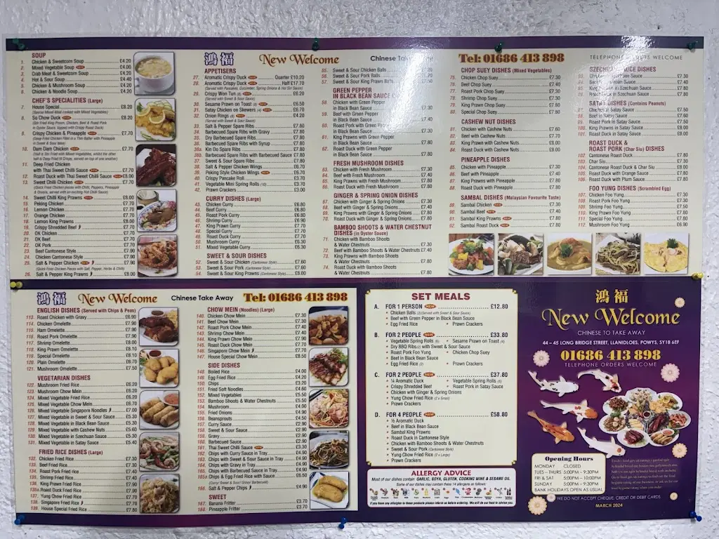 Menu_New Welcome Takeaway_Llanidloes_image_1
