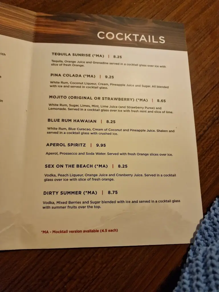 Menu_La Casona_Neath Port Talbot_image_2