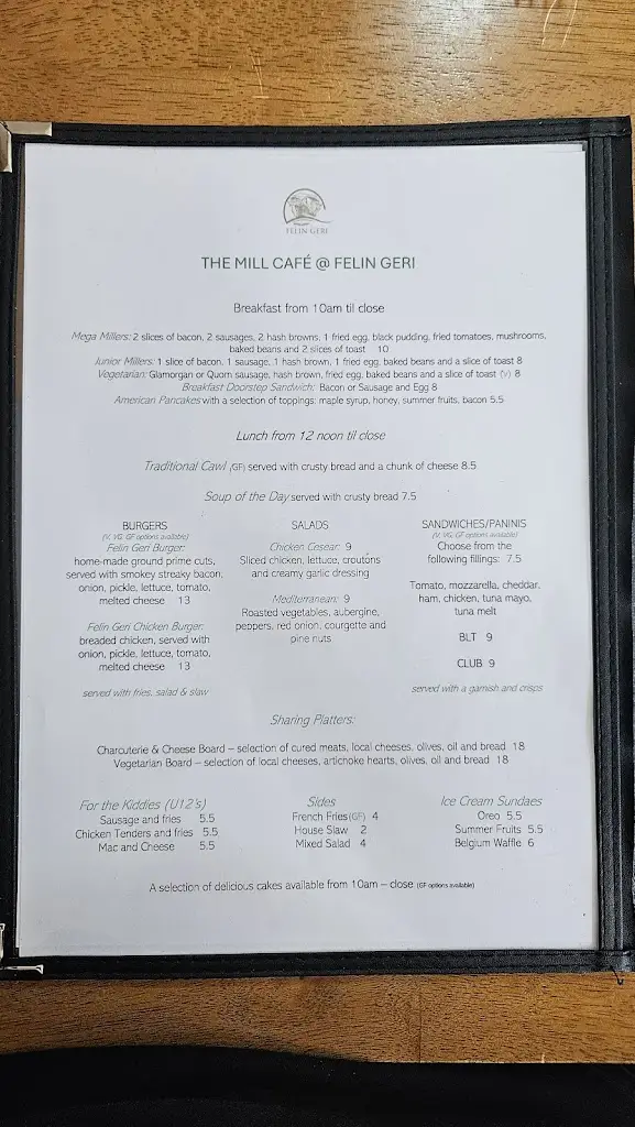 Menu_The Mill Cafe and Bar_Newcastle Emlyn_image_2