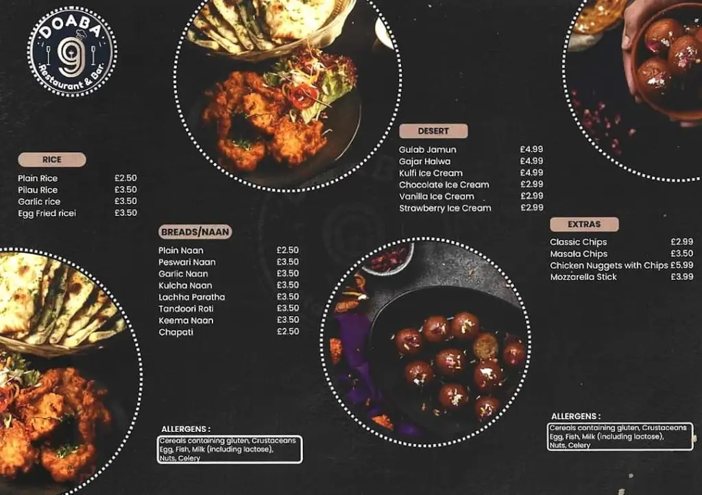 Menu_Ogmore Vale Bar & Restaurant_Ogmore Vale_image_1