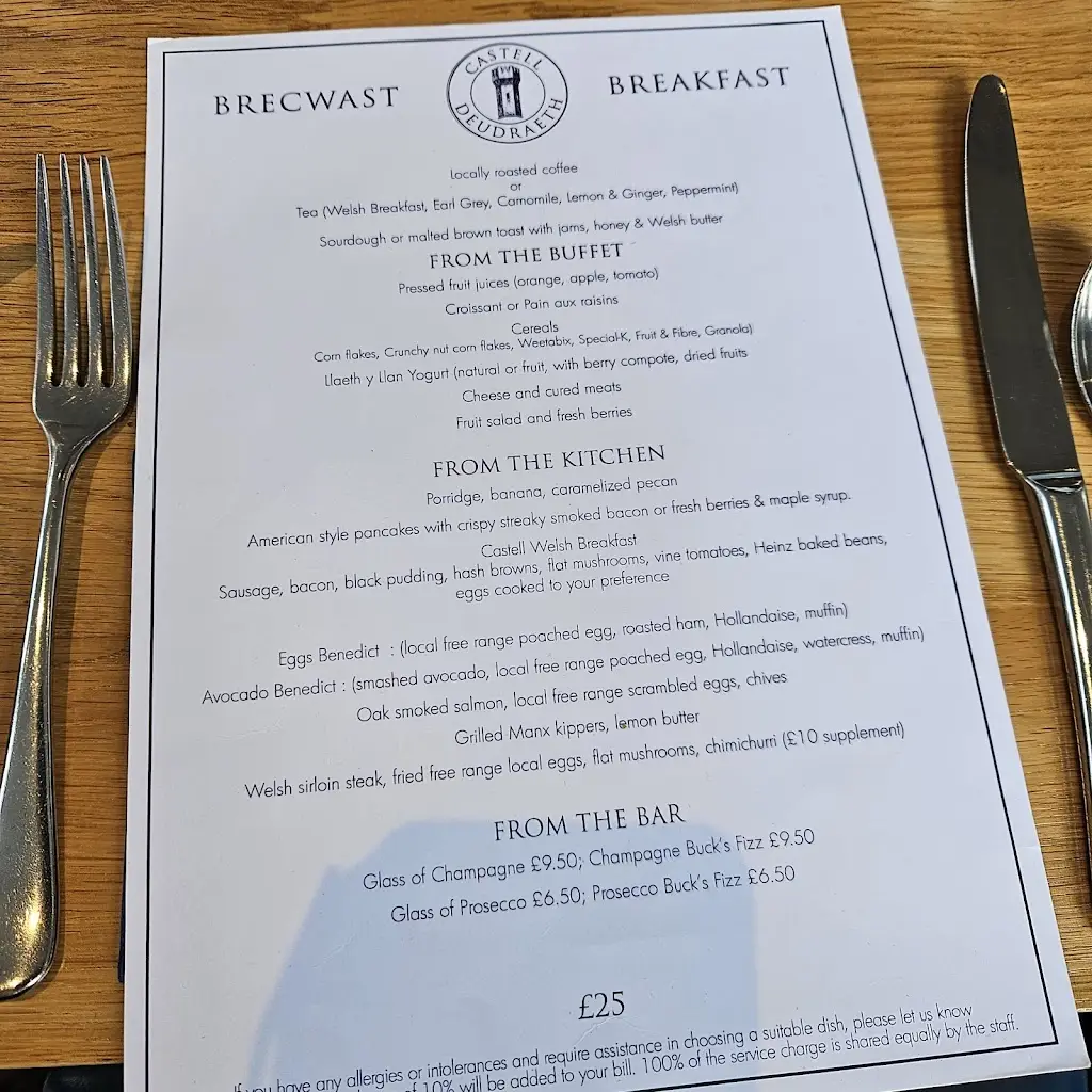 Menu_Castell Deudraeth Brasserie_Penrhyndeudraeth_image_2