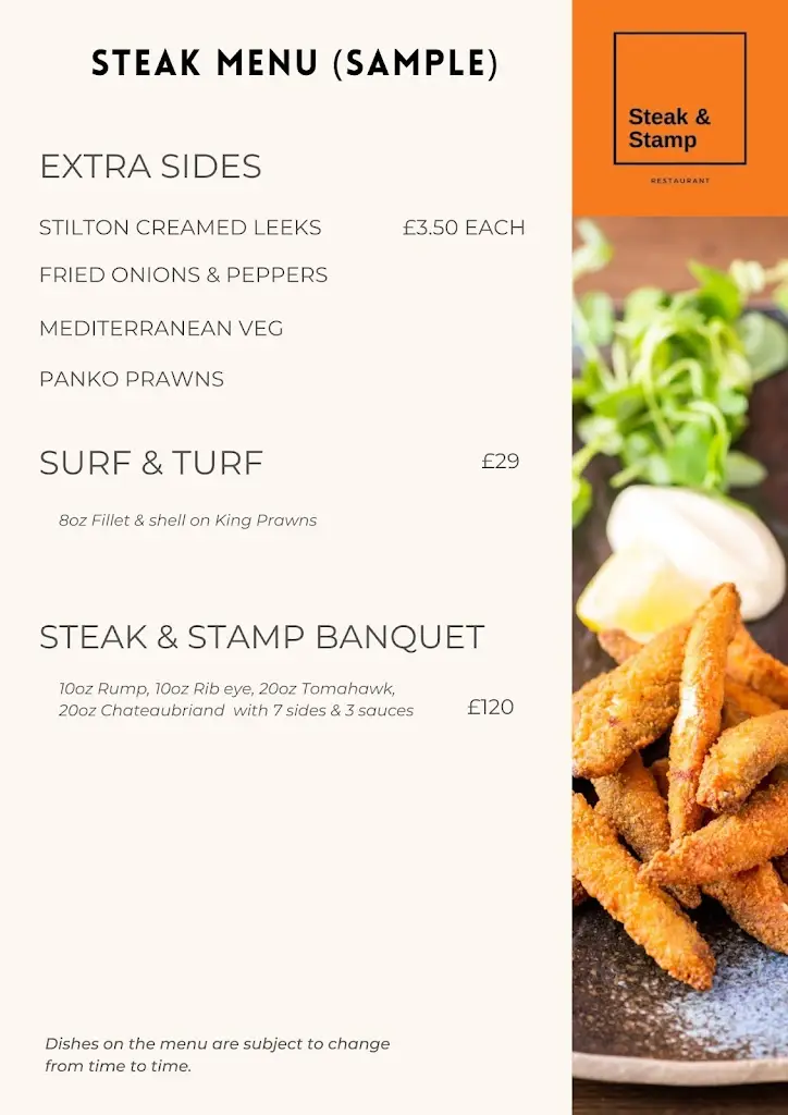 Menu_Steak and Stamp_Pencoed_image_2