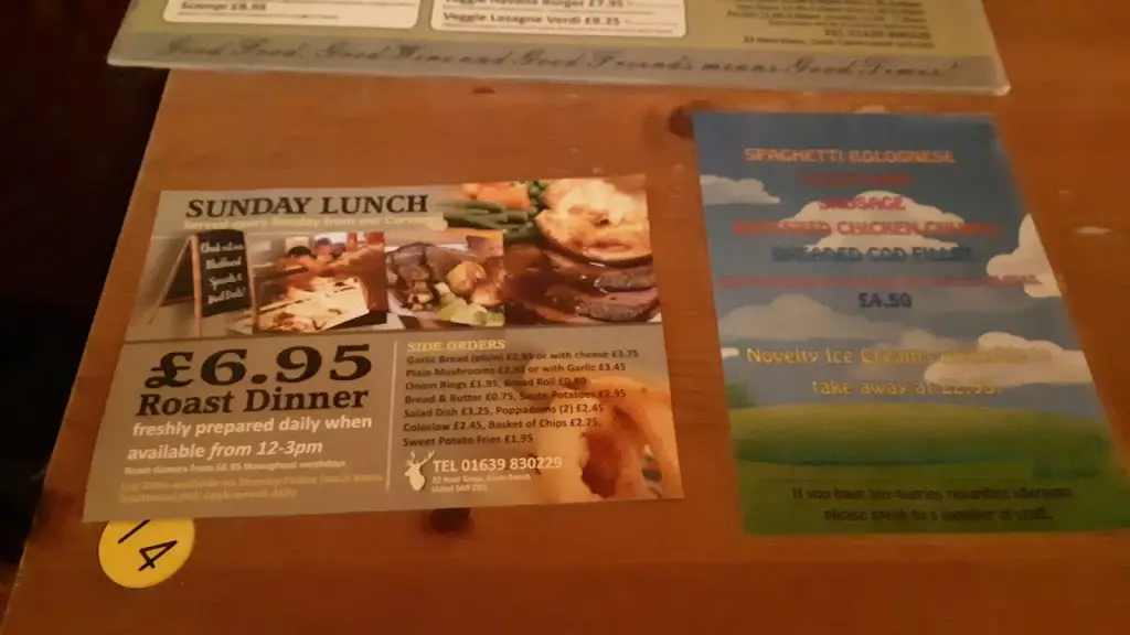 Menu_The New Tredegar Arms_New Tredegar_image_2