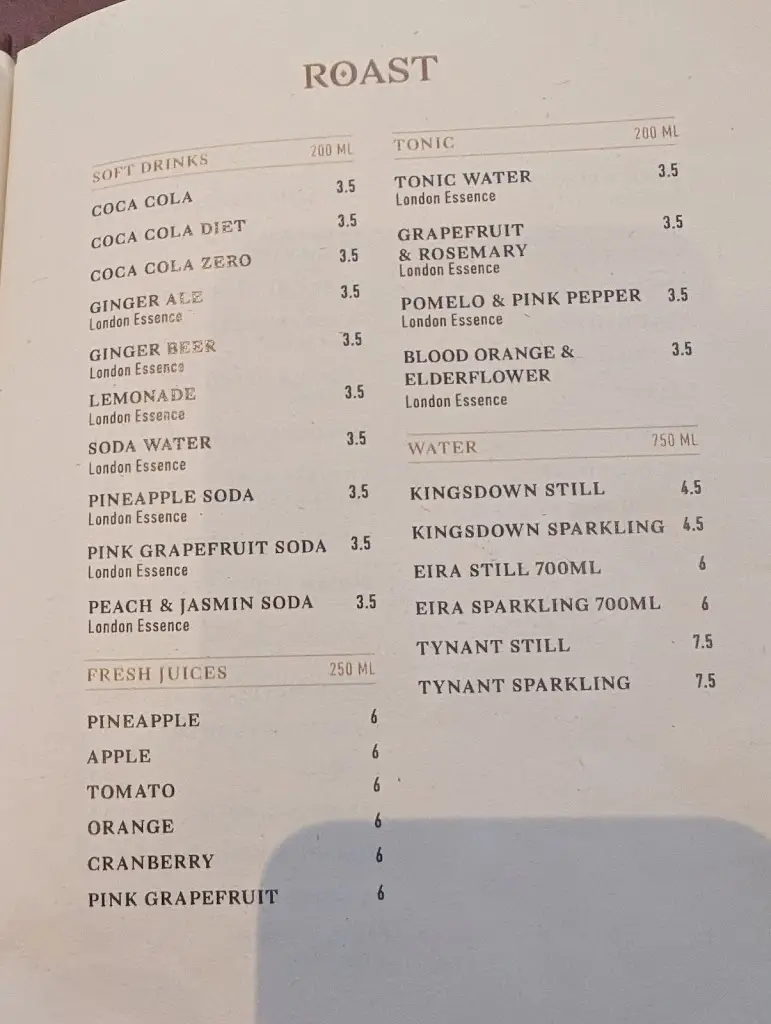 Menu_Roast_Merthyr Tydfil County Borough_image_1