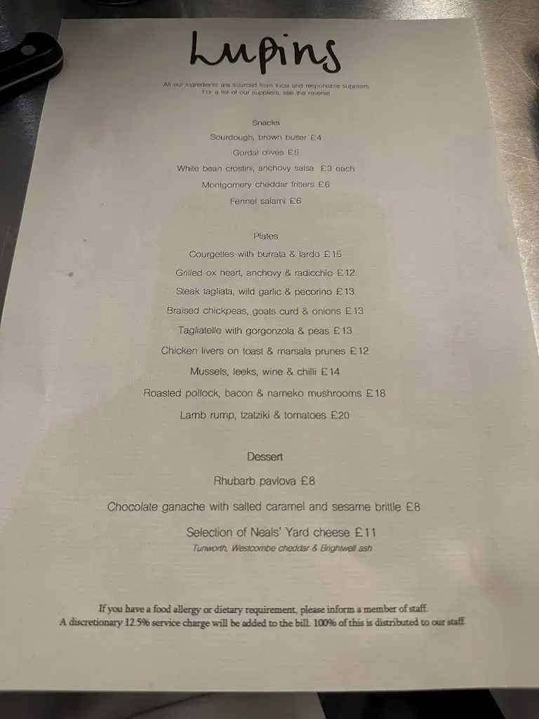 Menu_Lupins_Merthyr Tydfil County Borough_image_3