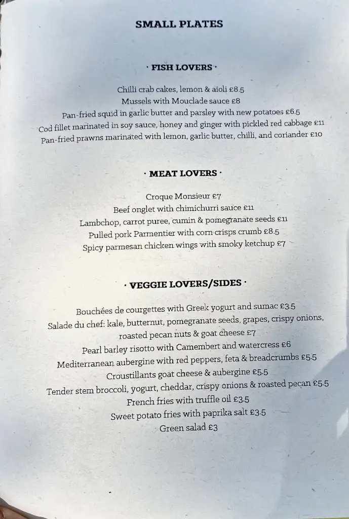 Menu_Boro Bistro_Merthyr Tydfil County Borough_image_4