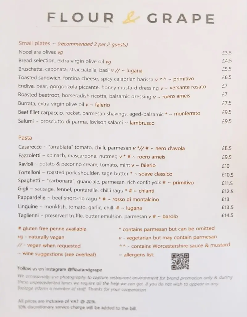 Menu_Flour & Grape_Merthyr Tydfil County Borough_image_2