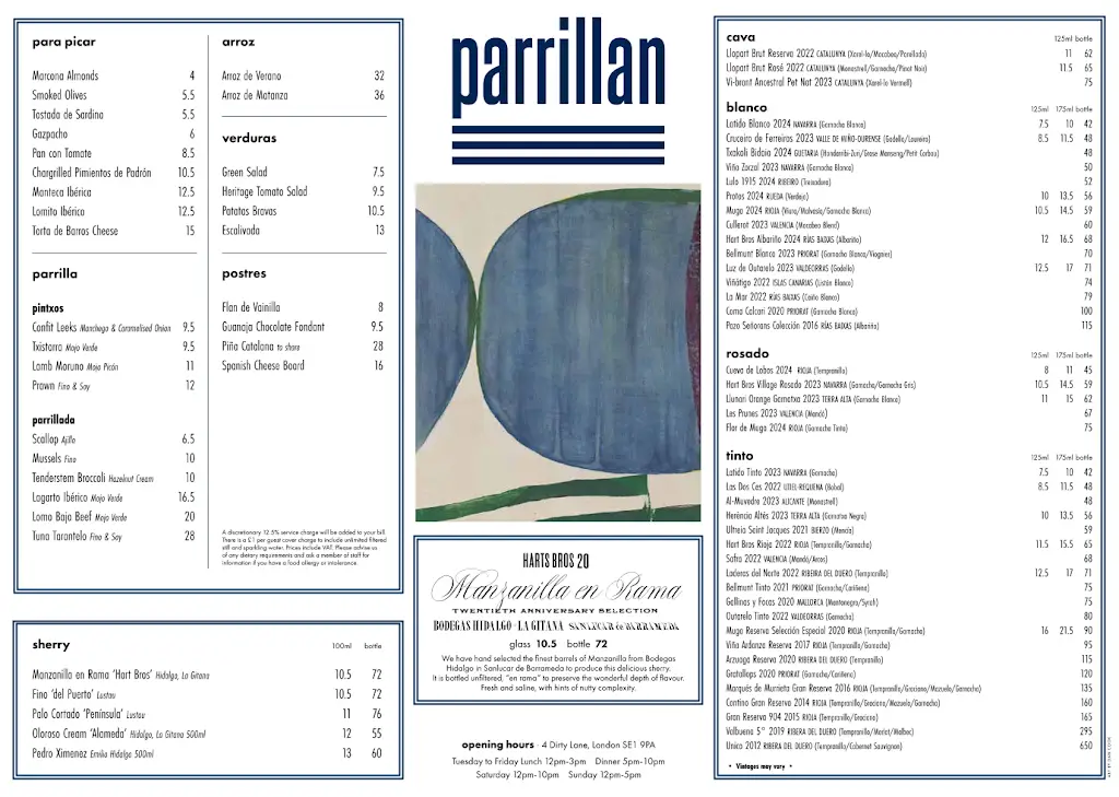 Menu_Parrillan Borough Yards_Merthyr Tydfil County Borough_image_1