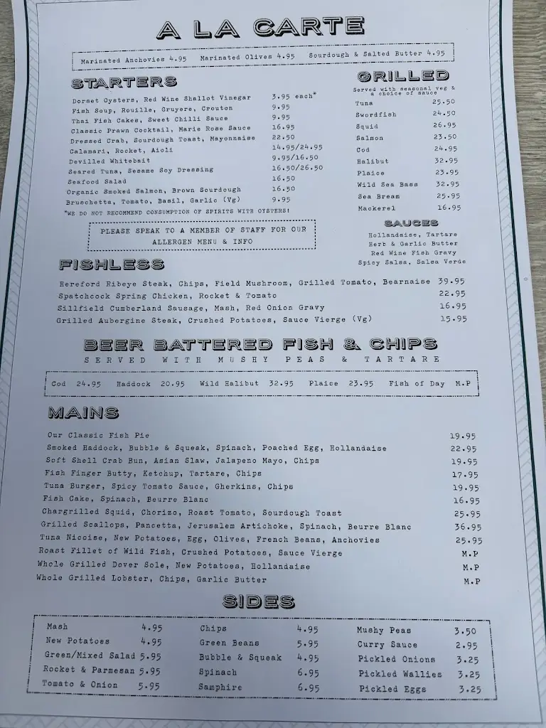 Menu_Fish! Borough Market Restaurant_Merthyr Tydfil County Borough_immagine_3