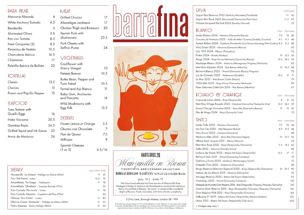 Barrafina Borough Yards restaurante en Merthyr Tydfil County Borough