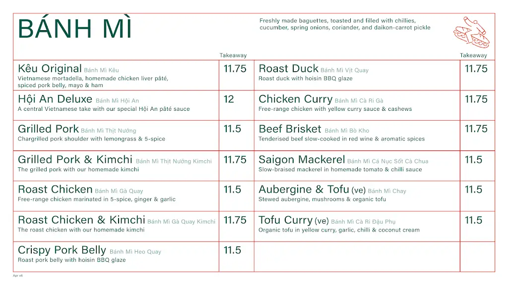 Banh Mi Keu Borough restaurant in Merthyr Tydfil County Borough