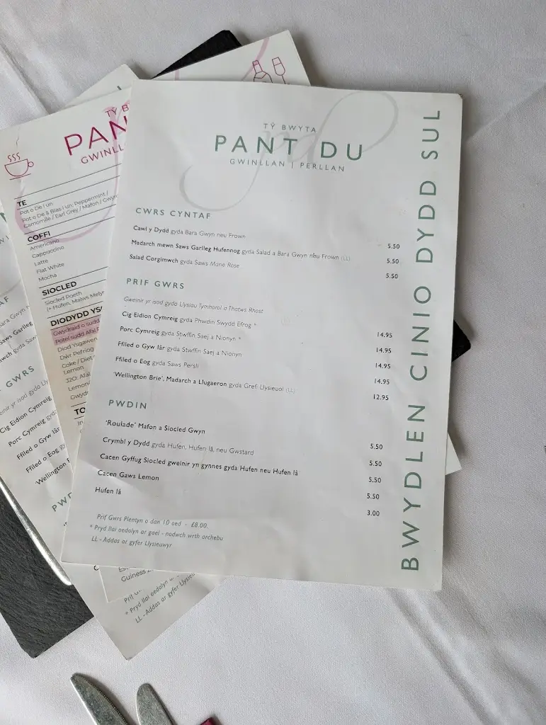 Menu_Pant Du Vineyard and Cafe_Penygroes_imagen_1