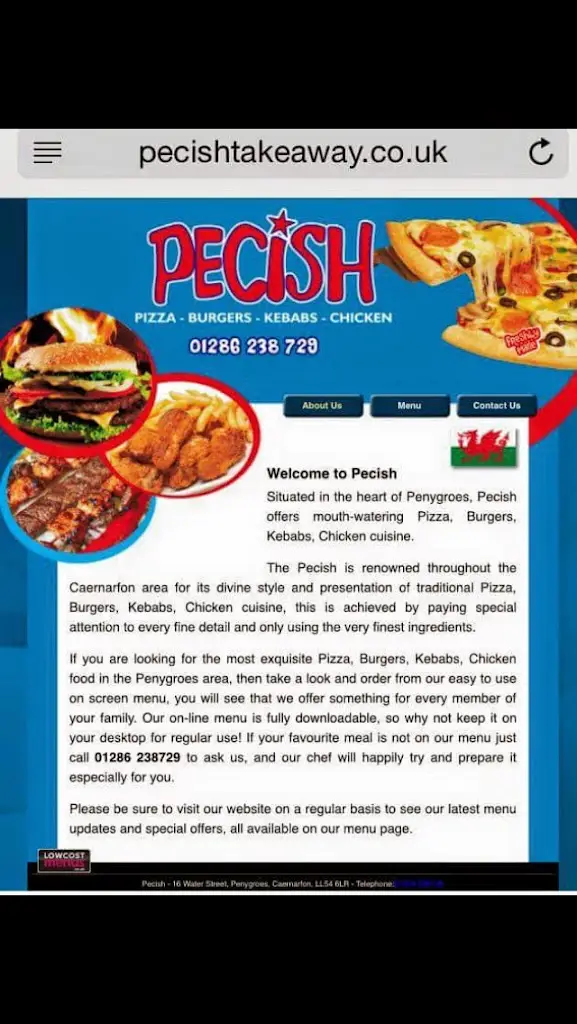 Menu_Pecish Kebab&pizza House _Penygroes_image_2