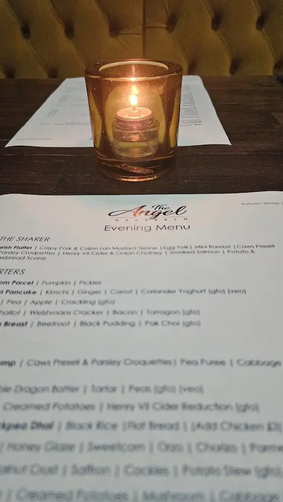 Menu_The Angel Narberth_Narberth_image_2
