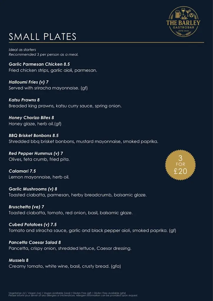 Menu_The Barley Gastrobar_Narberth_image_3