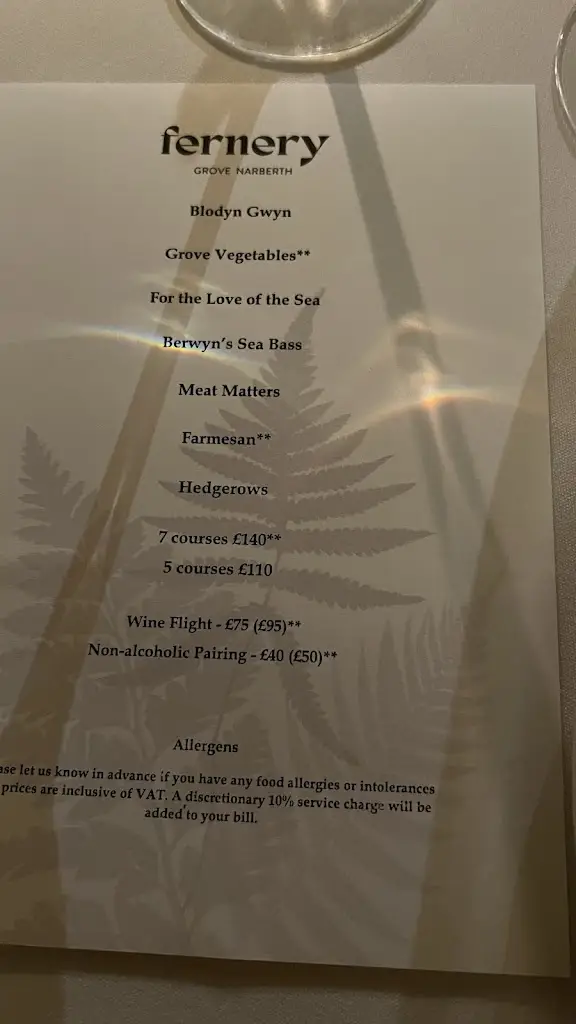 Menu_Fernery Restaurant_Narberth_image_1
