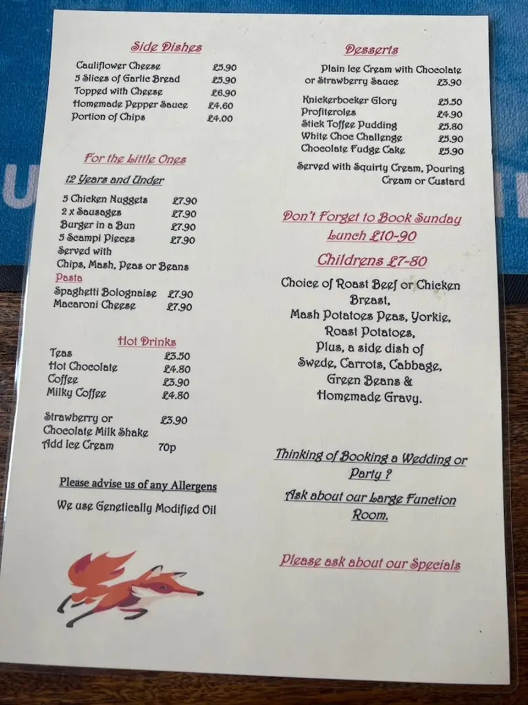 Menu_The Snooty Fox_Narberth_image_1
