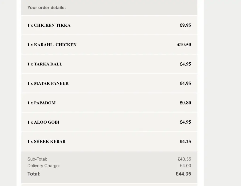 Taran Kaur_Masala Indian Restaurant_Narberth_review