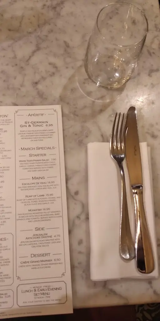 Menu_Côte Bishop's Stortford_Bishops Stortford_immagine_2