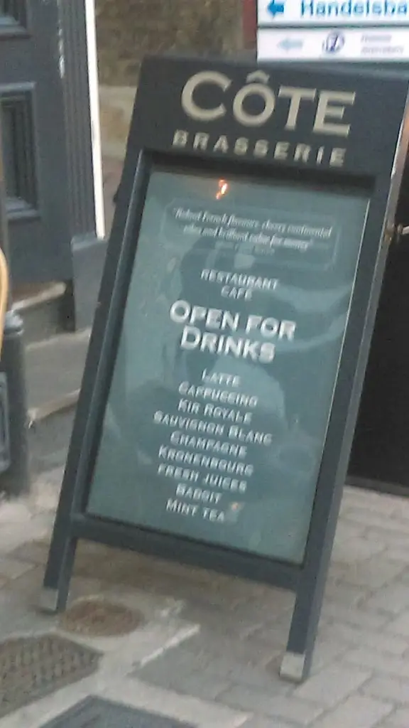 Menu_Côte Bishop's Stortford_Bishops Stortford_immagine_4