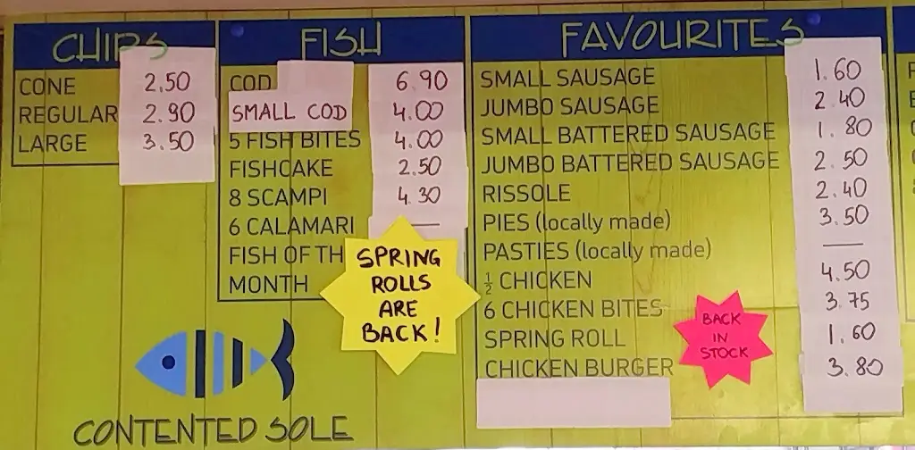 Menu_The Contented Sole_Narberth_image_4