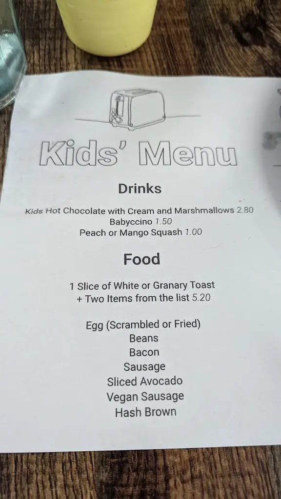 Menu_The Toaster_Bishops Stortford_image_1