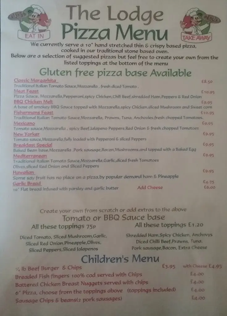 Menu_New Lodge Inn_Pontyberem_image_1